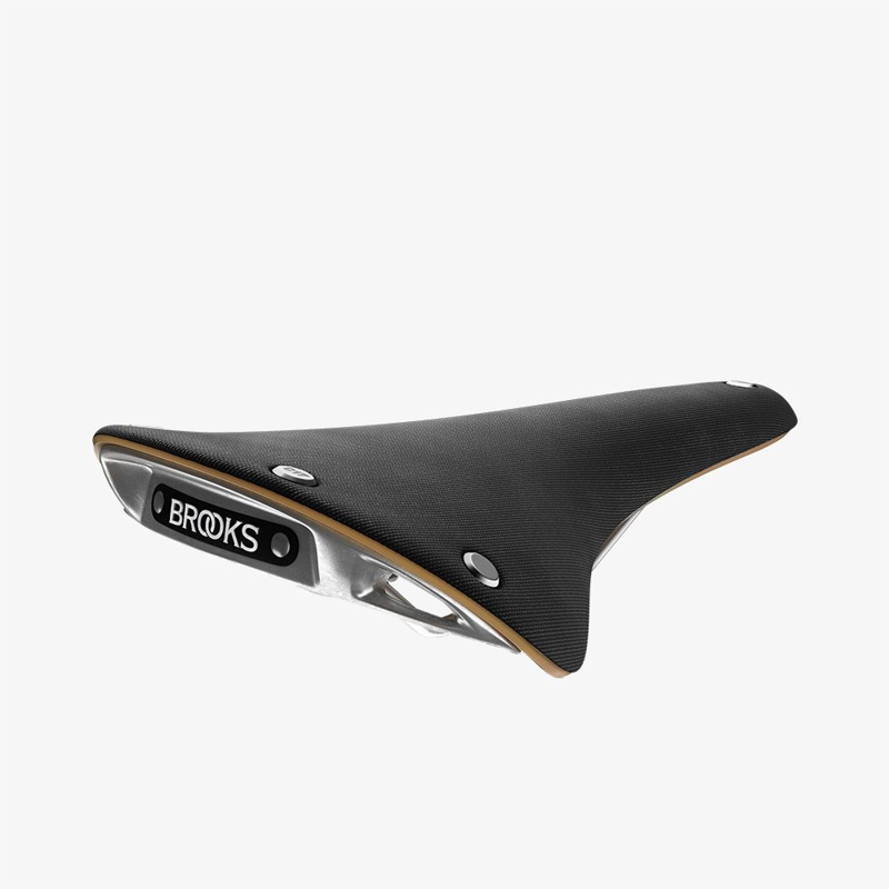 Brooks C17 Cambium Organic Saddle in Black/Natural-5